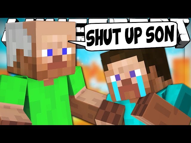 If Dads Took Over Minecraft