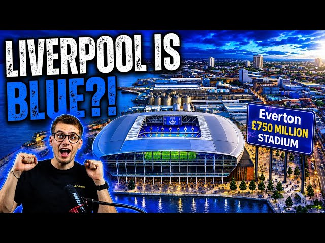 Everton's £750 Million Stadium Is Changing Liverpool’s waterfront!