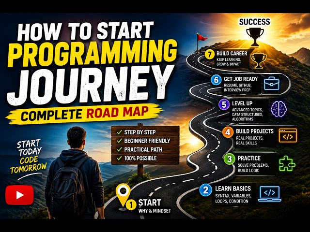 How to Start Programming in 2026 | Complete Programming Roadmap for Beginners