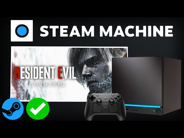 RESIDENT EVIL REQUIEM Steam Machine Performance: FSR 4.1 Max Graphics