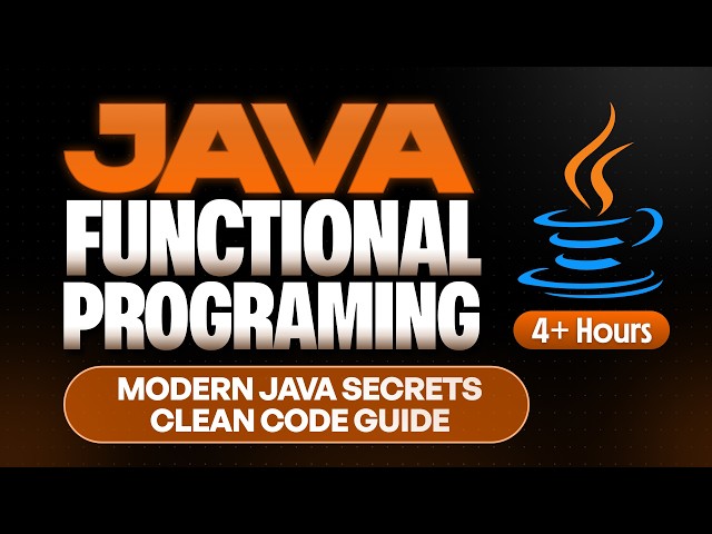 Java Functional Programming Tutorial - Full Functional Programming Course with Streams