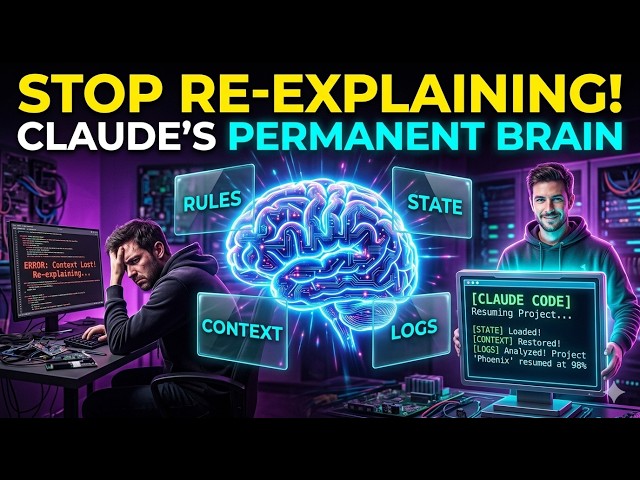 Claude Code is Broken. Here’s How I Gave It a Permanent Brain. 🧠
