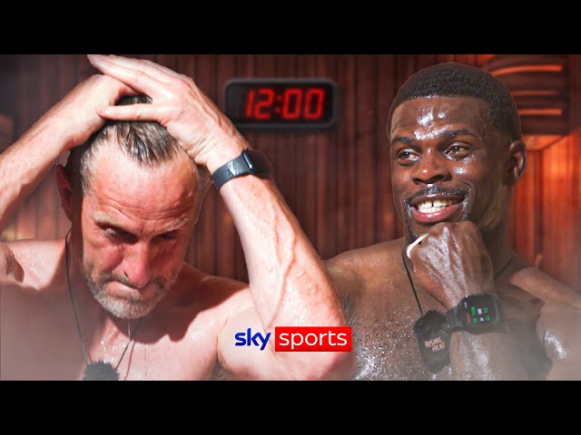 Can Will Greenwood outlast Christian Wade in a 100°C sauna?! | 🥵 Rising Heat Lions Special