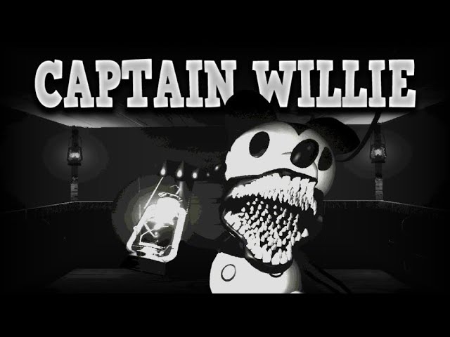 A Terrifying Mickey Mouse Horror Game || Captain Willie (Full Game)