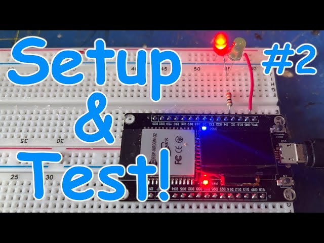 2. Setting up the ESP32 for programming! #modeltrains #electronics