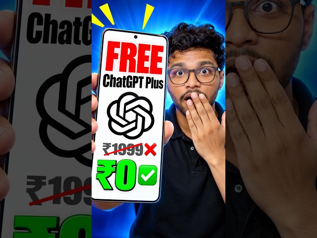 ChatGPT Plus FREE for 1 Month⁉️ 😱 | Use Your Work Email❗️