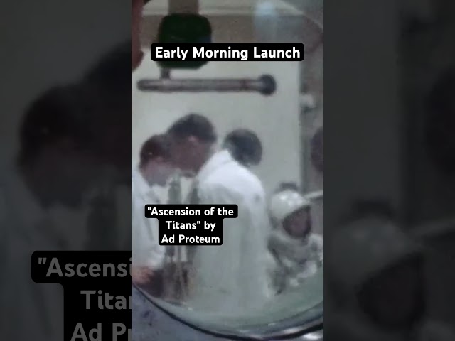 Imagine waking up early to launch to space