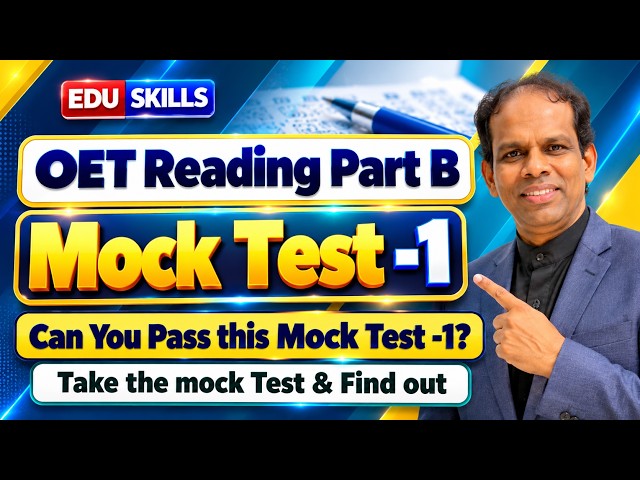Edu Skills OET Tips:Reading Part B: Mock Test - 1: Faxing Confidential Information -Dr Saleen Joseph