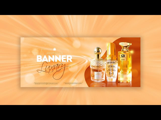 Product Ecommerce Banner Design | adobe photoshop Tutorial