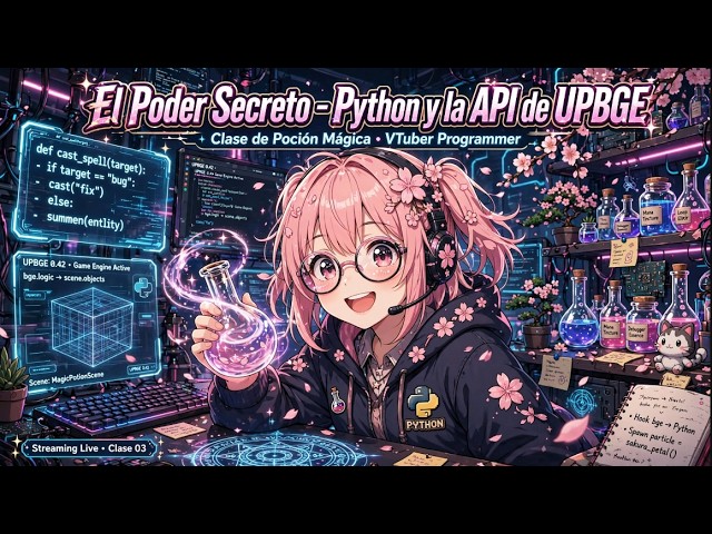 UPBGE -  [ C4/10 ] Python API Superpoderes con bge.logic