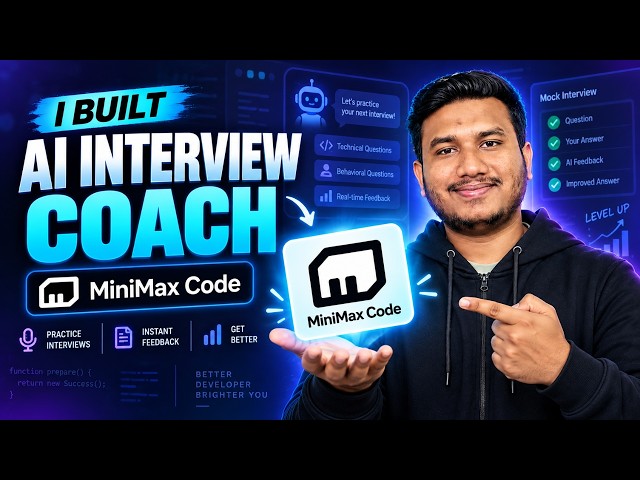 I Built an AI Interview Coach with MiniMax Code 🔥