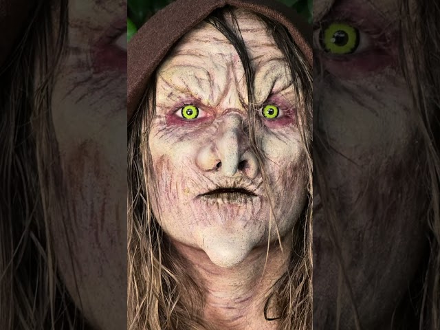 Witch Transformation | Foam Latex Prosthetic Makeup