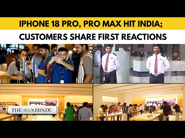 iPhone 18 Pro goes on sale in India; buyers queue up at Apple Stores