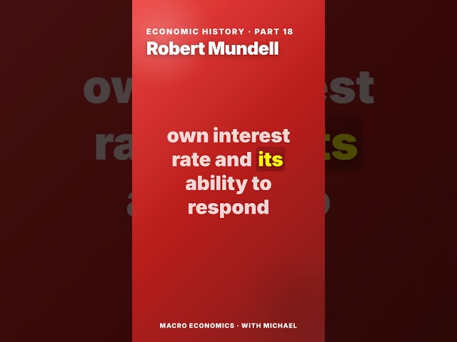Robert Mundell: The Father of the Euro