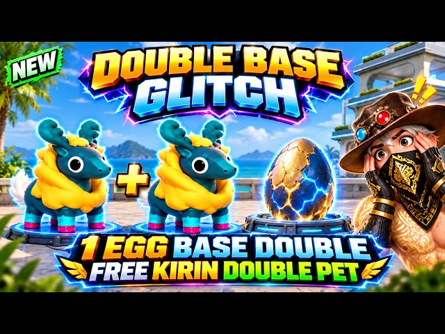 😱 NEW DOUBLE PET GLITCH !  🔥 FREE KIRIN DOUBLE PET | ALL DEVICE WORKING | 70sx in 1 Minute