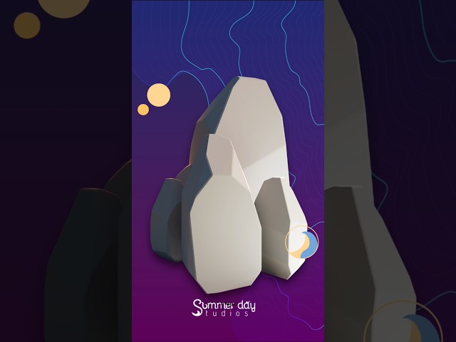 How to 3D Model Low Poly Rocks - Maya Tutorial
