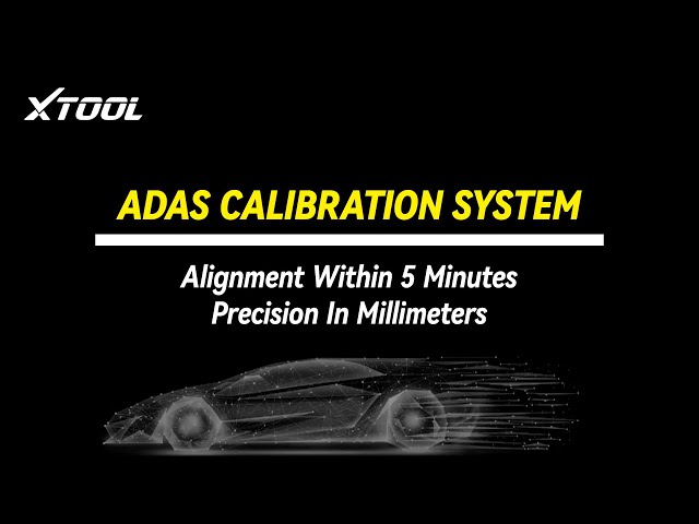 XTOOL ADAS CALIBRATION SYSTEM Unboxing Video