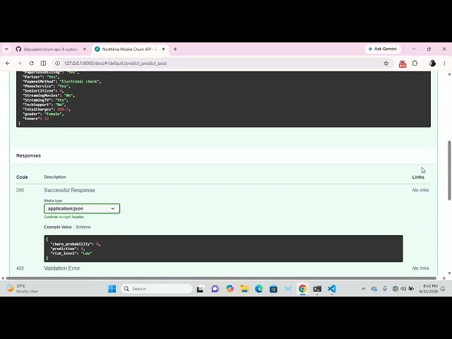 I Built a Machine Learning API with Python and FastAPI (Step by Step)
