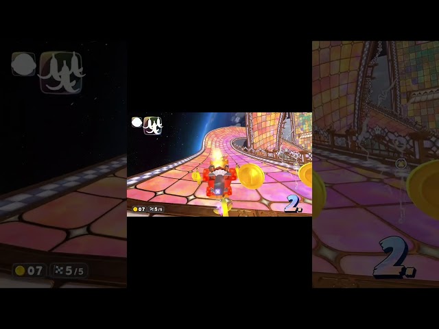 The new Rainbow Road in Mario Kart world! #mariokart #mariokartworld #nintendo #nintendoswitch2