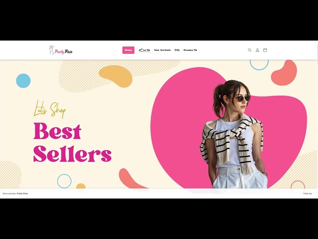 Pretty Pixie Shopify Theme Preview