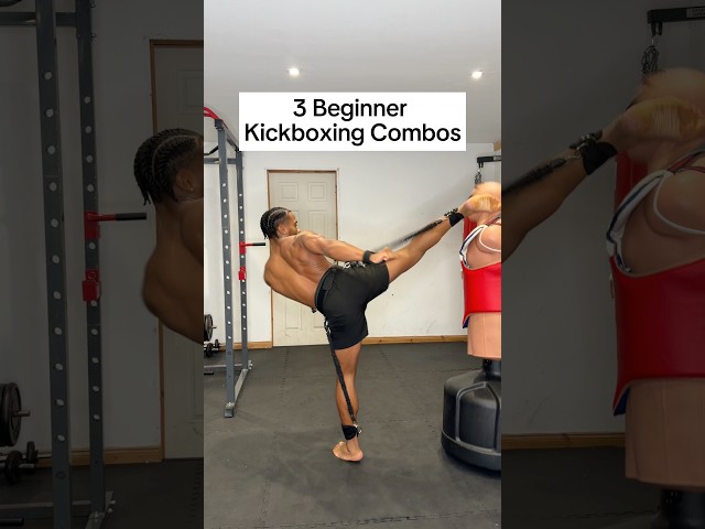 3 beginner kickboxing combos