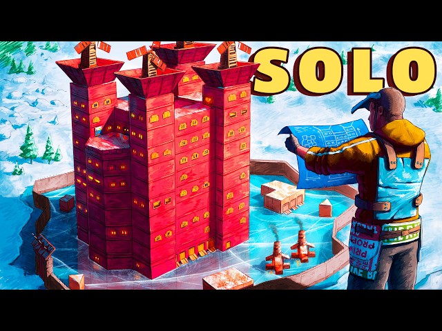 I Built A Fortress On Rust’s WORST Ice Lake...