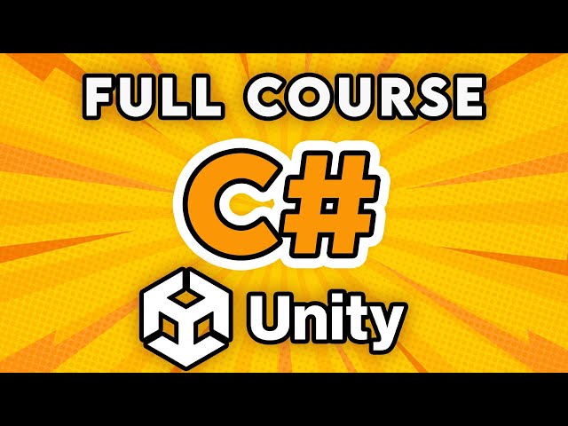 Unity C# Scripting - Full Game Development Course