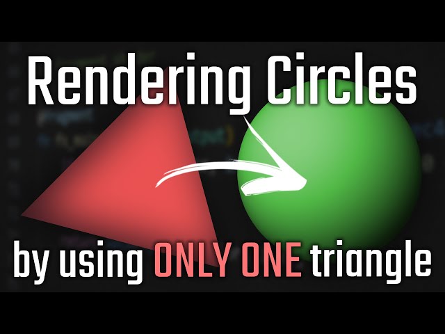 Lightning Fast Circle Rendering