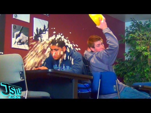 Spilling Popcorn on People