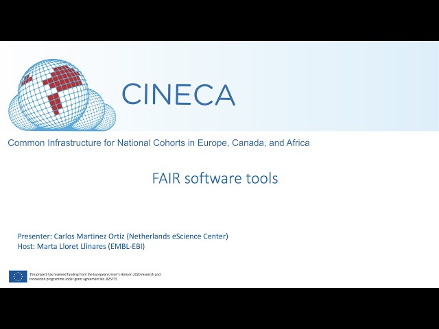 FAIR software tools
