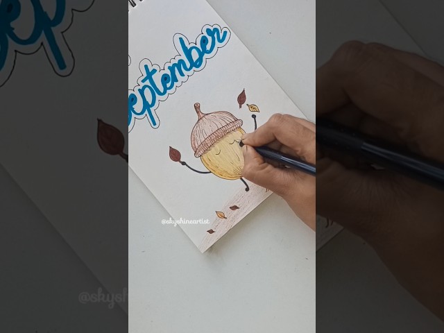 "September Cover Page" #shorts #youtubeshorts
