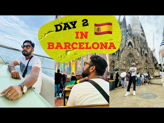 Day 2 In Barcelona Spain 🇪🇸 , Sagrada Família , La Rambla, Enjoy Cruise 🚢,Barcelona Vlog