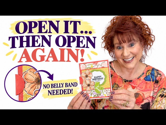 Wait... It Opens TWICE? You Need to See This Fun Fold Card!