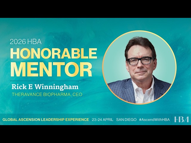 Rick E Winningham Named 2026 HBA Honorable Mentor