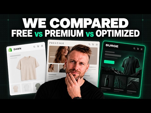We Compared Free vs Premium Shopify Themes — Which Converts Best?