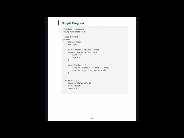 M. Gayathri  II year CSE N21UCS303 object oriented programming using c++
