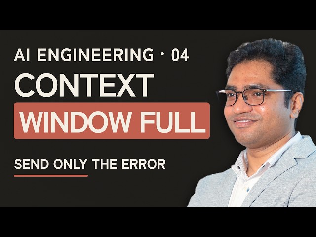 Your Log Is Too Big for the LLM (Tokens and Context Windows Explained)