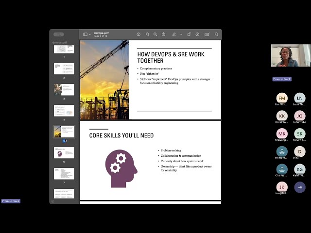 Getting started in DevOps and SRE
