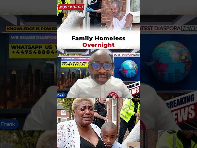 Nigerian Family In UK Loses Their House Overnight!