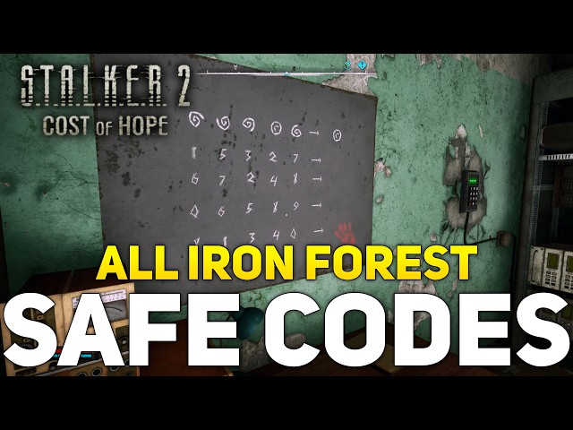 Stalker 2 Cost of Hope - All Safe Codes & Locations (Iron Forest)