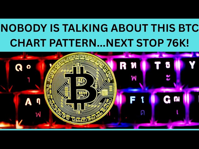 NOBODY IS TALKING ABOUT THIS BTC CHART PATTERN...NEXT STOP 76K!!?