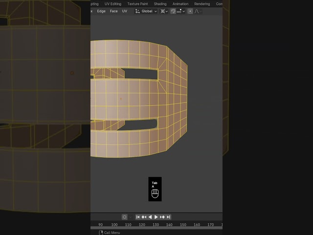 Topology Exercise 2 | How to Model Hard Surface | Blender Tutorial #blender3ddesign  #3dmodeling