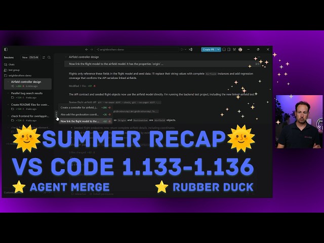 Visual Studio Code and GitHub Copilot - Summer recap - What's new in 1.133-1.136