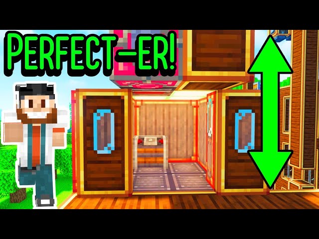 perfect-er Minecraft Elevators! tutorial | Create Mod
