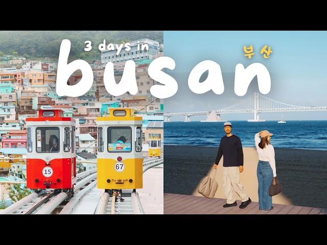 3 Days in Busan, South Korea 🇰🇷 Best Cafes, Restaurants, Beaches & Things to Do | Travel Guide 2026