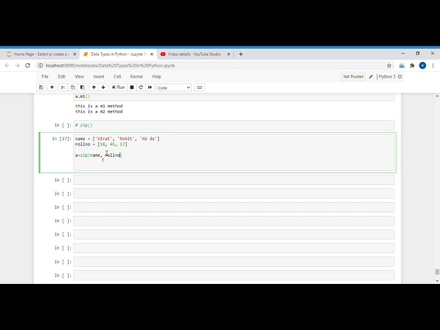# 39  Zip Function in Python | easy python tricks