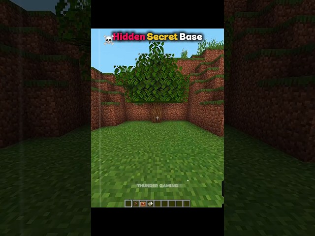 Minecraft Hidden Secret Base Moment