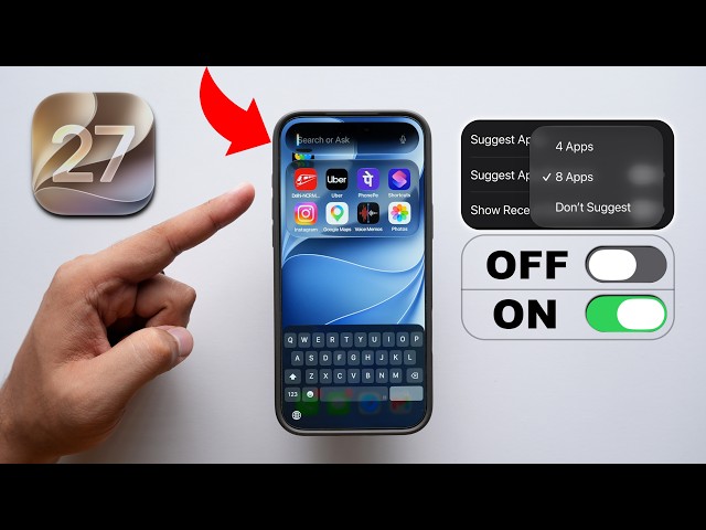 iOS 27 - First 13 Things To Do! IMPORTANT SETTINGS (HINDI)