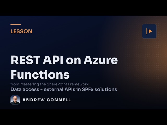 Deploy a Simple REST API as an Azure Function