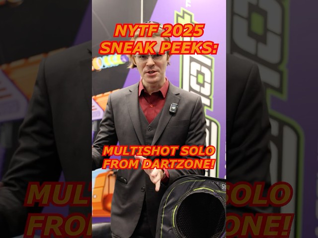 The Dartzone Solo... Isn't Solo Anymore? #dracnerf  #dartzone  #toyfair  #nerf